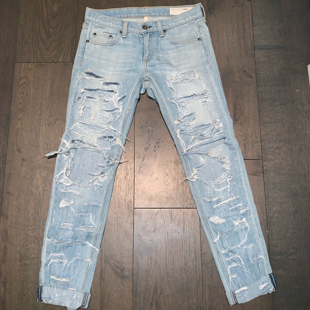 Rag and Bone the Dre Boyfriend Style Jeans